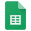 Google Sheets icon